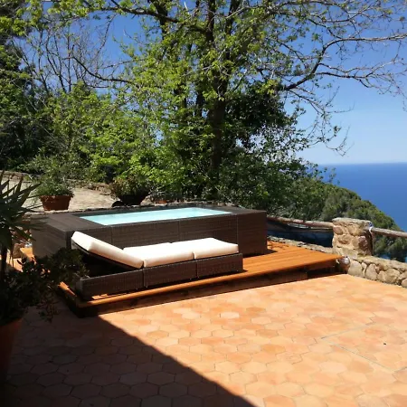 Villa Dei Castagni Con Vista Mare By Wonderful Italy *